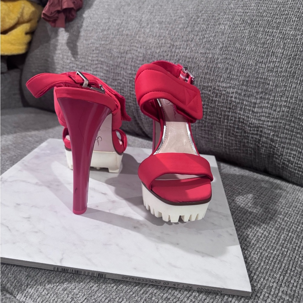 Stylish Red Women's Heels